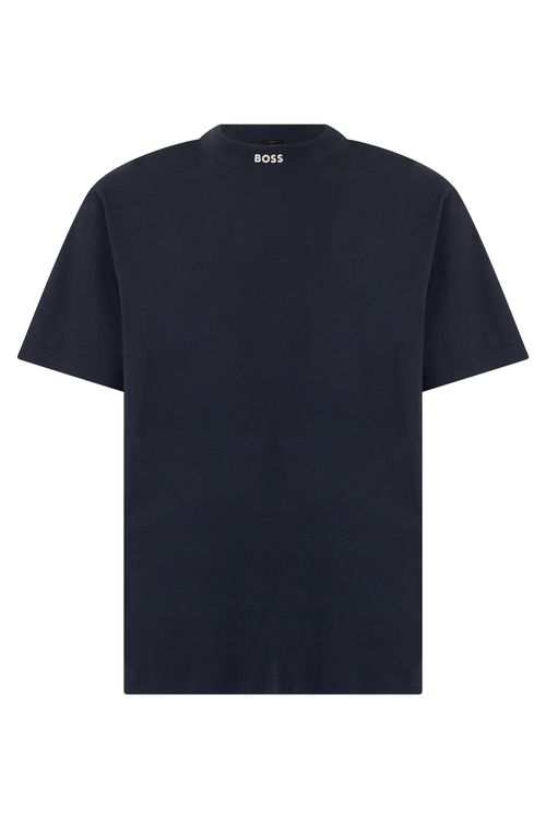 Cotton Jersey T-Shirt — Blue