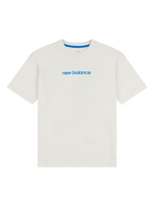 New Balance Kids 키즈 illustration-print T-shirt - White LAKB0022SST