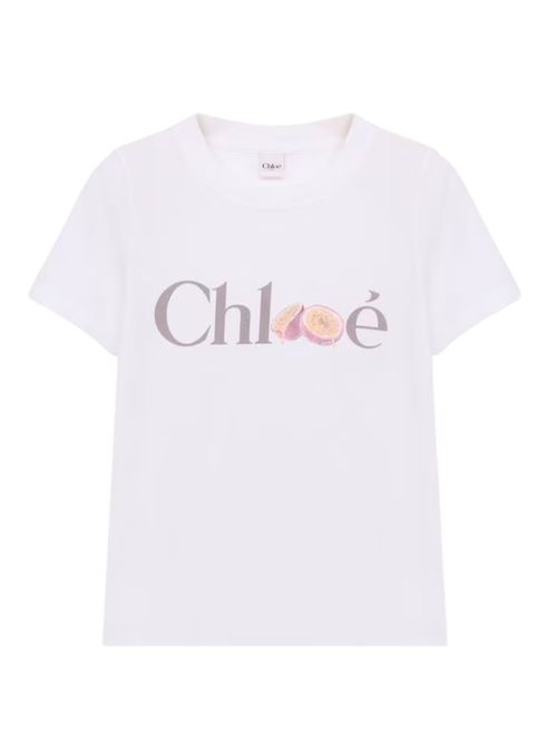 Chloé Classic Logo T-Shirt - Size S