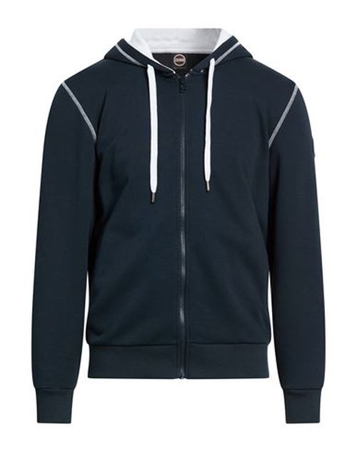Man Sweatshirt Midnight blue Size L Cotton, Polyester
