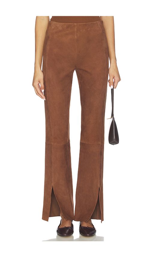 Theory Slit Pant in Brown. 0. Also , 10, 2, 4