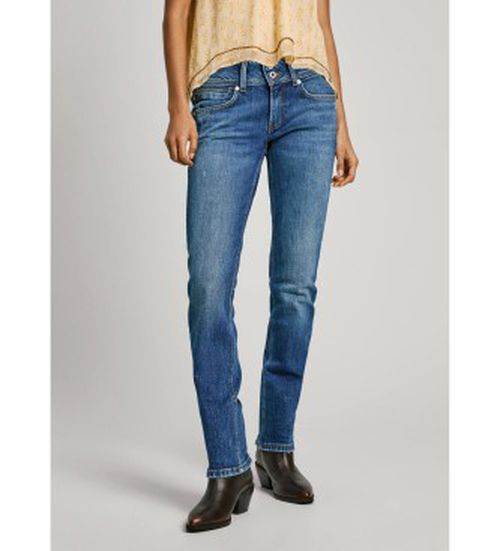 Pepe Jeans for woman. PL204729HV4 Jeans Slim Lw blue (32/32), Casual, Cotton, Denim, Sustainable