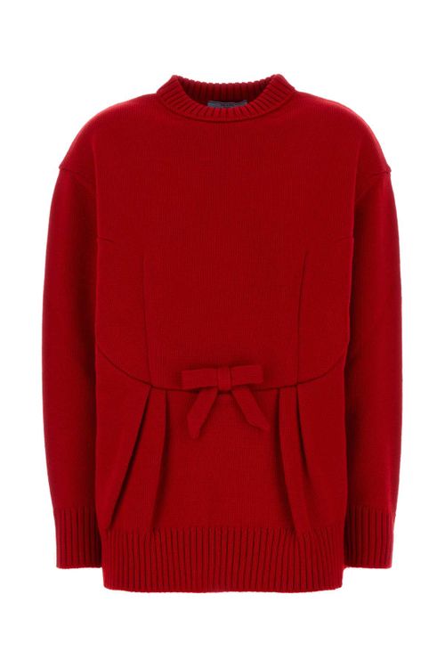 Girocollo Sweater — Red