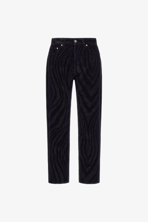 Zebra Print Jeans
