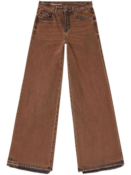 1978 D-Akemi wide-legged jeans - Brown
