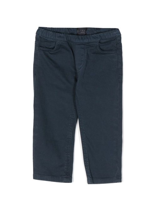 Slim-cut chino trousers - Blue