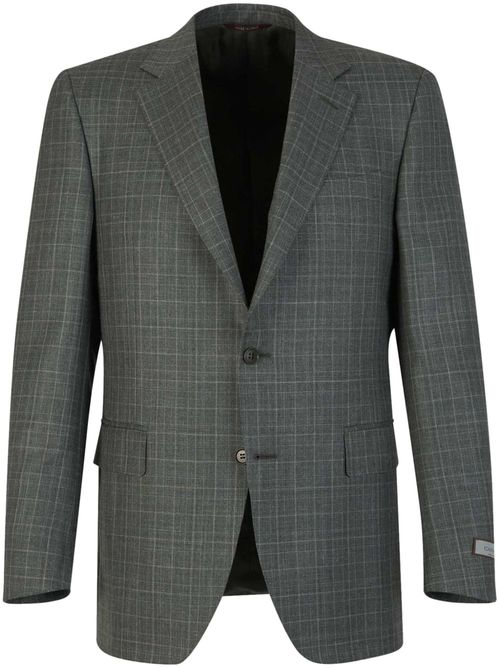 Checked blazer - Grey