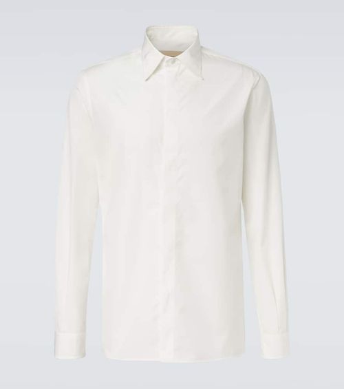 Cotton poplin shirt