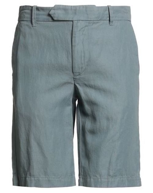 Man Shorts & Bermuda Shorts Grey Size 31 Cotton