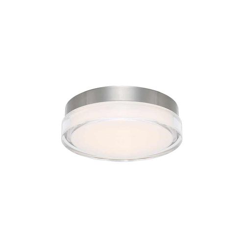 Stainless Steel LED Flush Mount from the Dot Collection