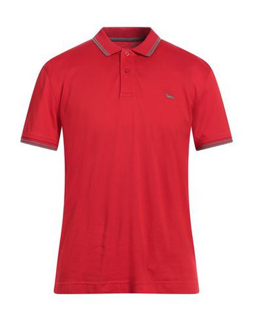 Harmont & Blaine Man Polo shirt Red Size S Cotton