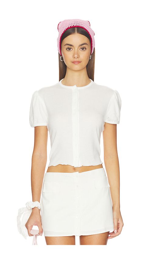 Bella Venice The Boni Sweater in White. XS. Also in