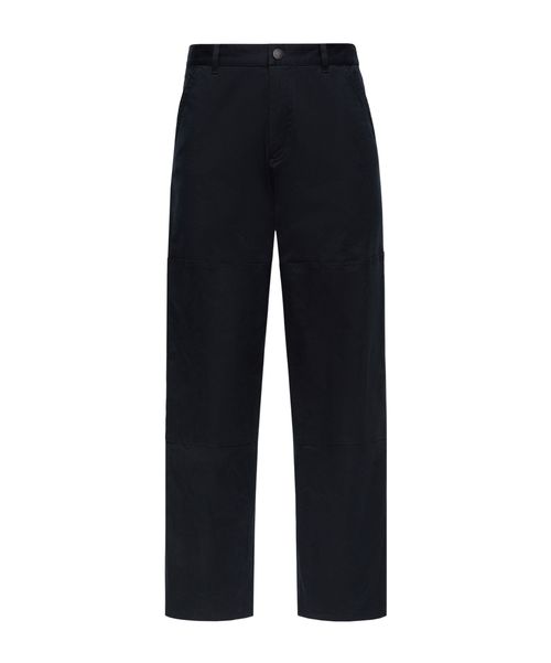 COTTON GABARDINE TROUSERS