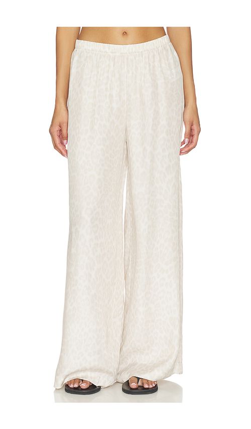 ANINE BING Roslyn Pant in Neutral. XS. Also in