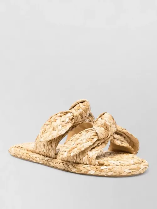 Zimmermann - carousel flat sandals open toe braid