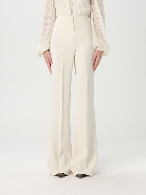 Pants Woman color Pearl