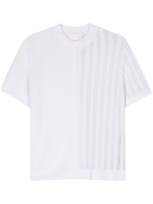 Le Haut Juego knitted T-shirt - White