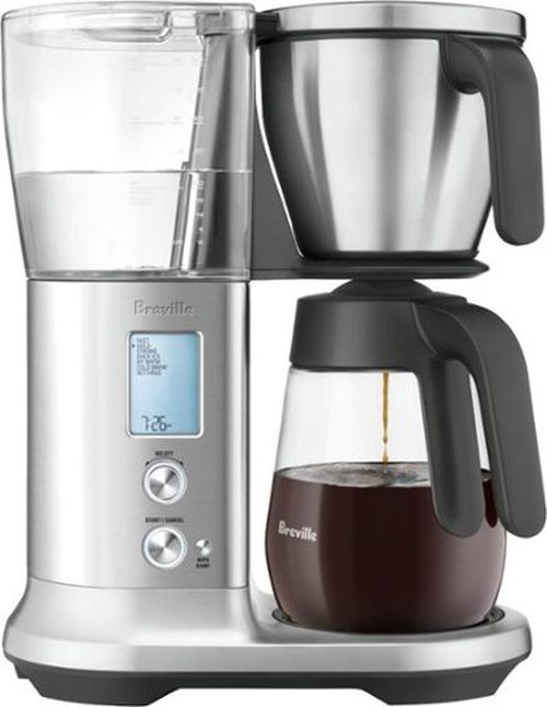 The Precision Brewer Glass 12-Cup Coffee Maker - Brushed Stainless Steel