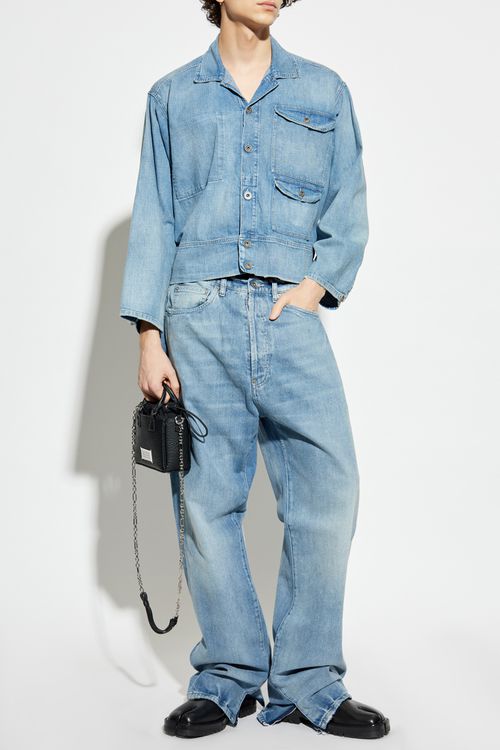 Light Denim Jacket, Men's, Blue