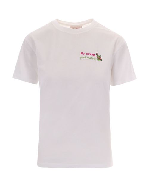 White Graphic Crew Neck T-Shirt
