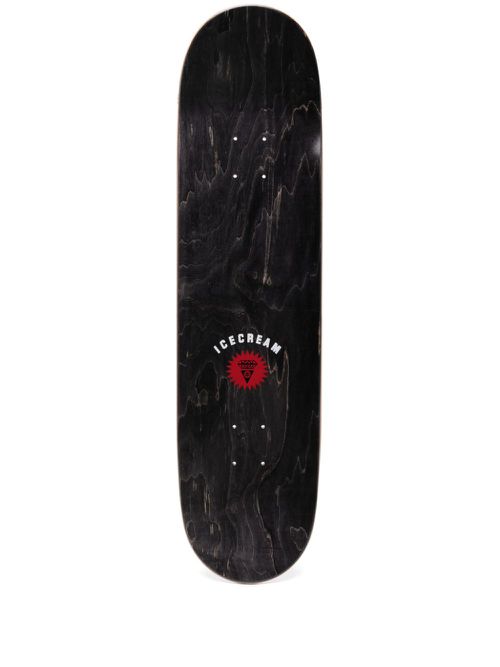 Logo-print skate deck - Black