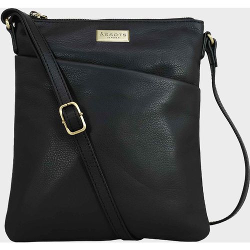 'LINBY' Pebble Grain Leather Crossbody Sling Bag
