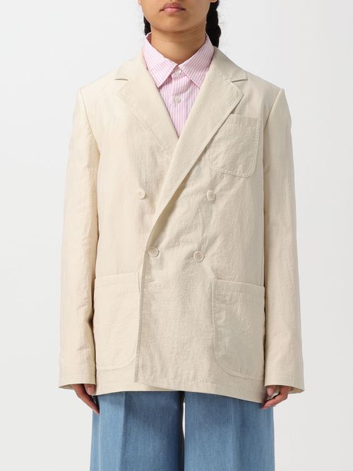 Blazer Woman color Yellow Cream