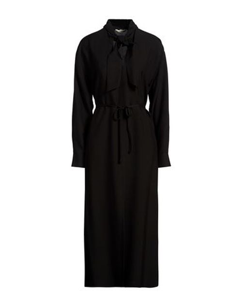 Woman Maxi dress Black Size 6 Viscose