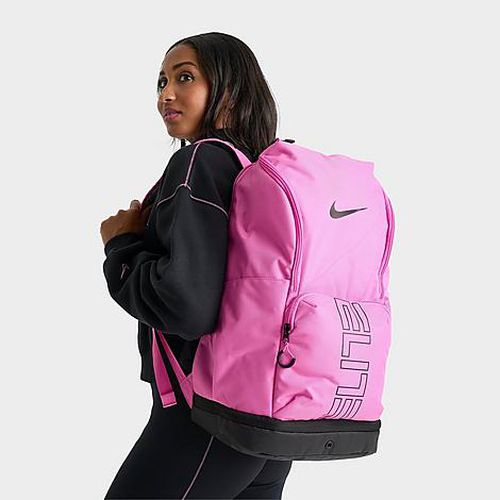 Varsity Hoops Elite Backpack in Playful Pink/Black
