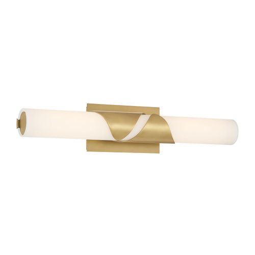 Legacy Brass LED Bathroom Vanity Light from the Grafton Collection