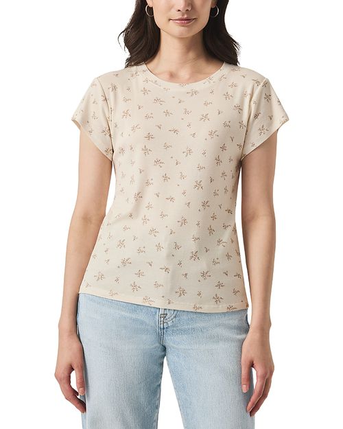 Faye Crewneck Printed Tee