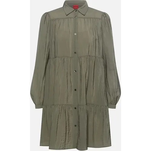 Hugo Boss Women's Karu Dress - Cream - Size: 10