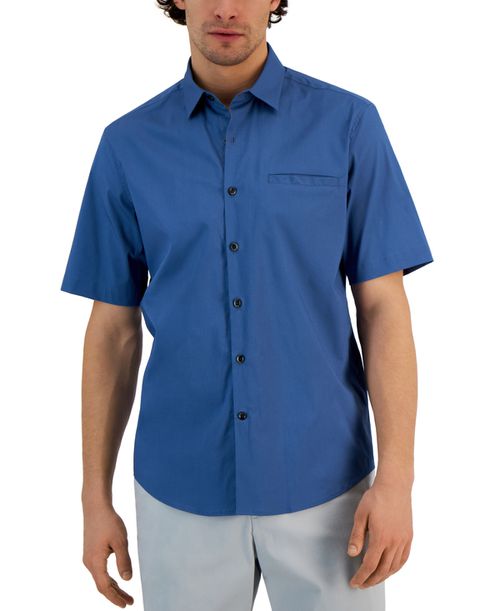 light blue dress short Cabana Life - Light Short Sleeve Sport Dress - Blue main image 1