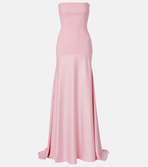Alessandra satin gown