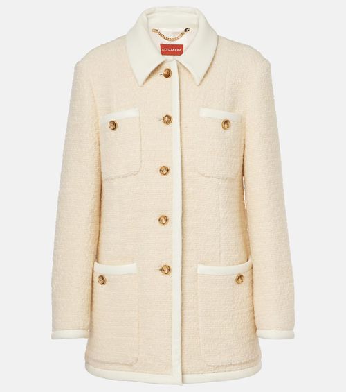 Wool and cotton coat