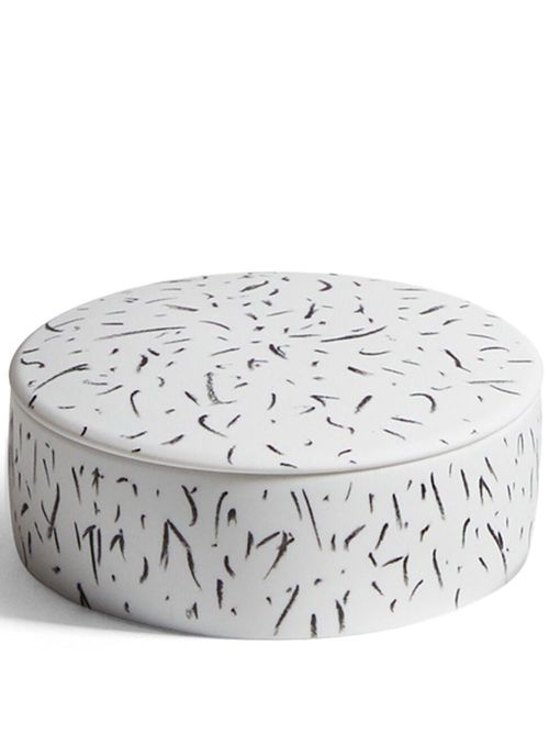 Post Scriptum porcelain container - Black