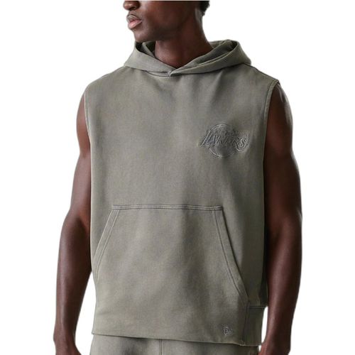 Los Angeles Lakers sleeveless hoodie Washed
