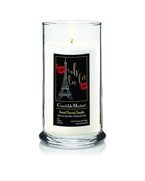 Ooh La La Eiffel Tower Soy Wax Candle
