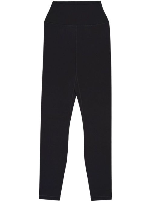 Bold Logo high-waisted leggings - Black