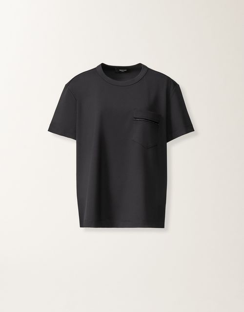 Night blue jersey T-shirt