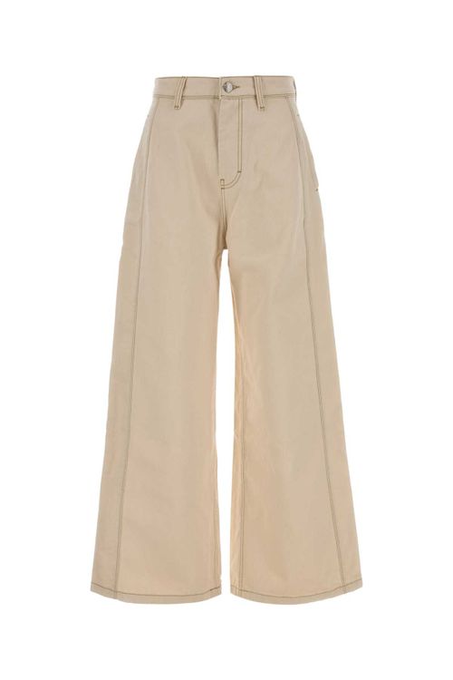 Wide Jeans — Beige