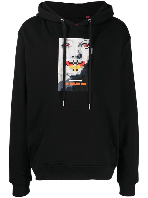Silence long-sleeve hoodie - Black
