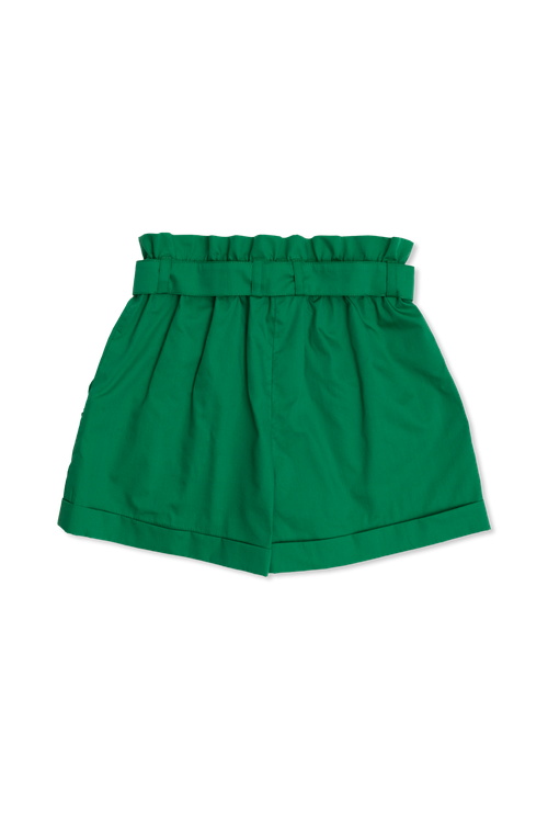 Logo Shorts, Unisex, Green