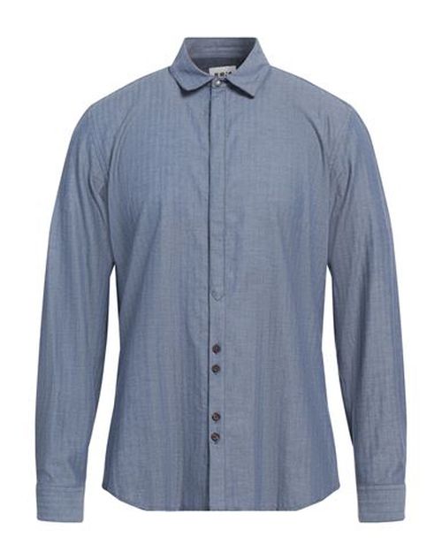 Man Shirt Blue Size L Cotton