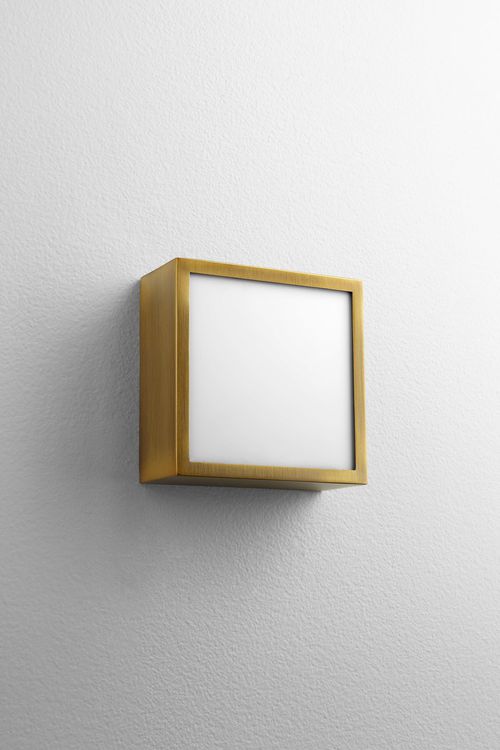Oxygen Pyxis Ceiling Light in Aged Bras