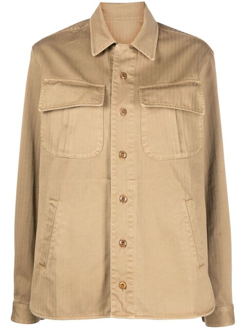 Meckong shirt jacket - Neutrals