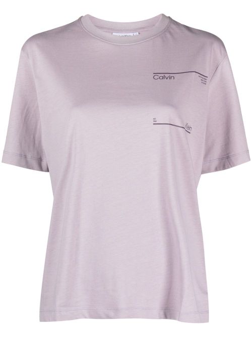 Calvin Klein Future Archive Tシャツ - パープル