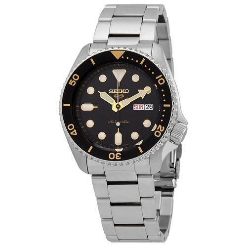 5 sports Automatic Black Dial Mens Watch SRPD57K1