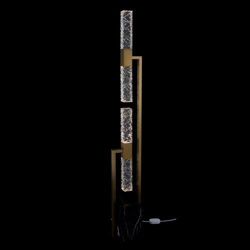 True Brass LED Floor Lamp from the Apollo Collection