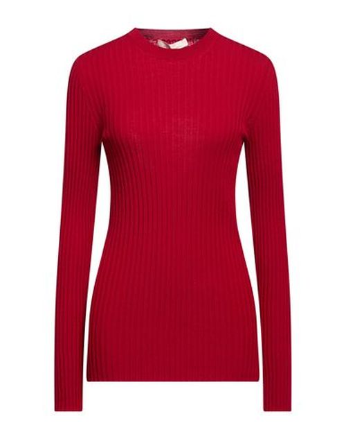 Woman Sweater Red Size 8 Virgin Wool